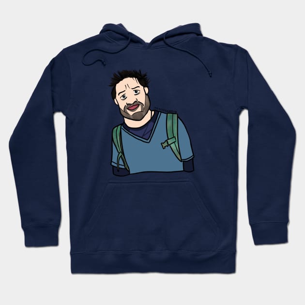 Tom Hardy - Wild Hair Hoodie by iseasilyamused